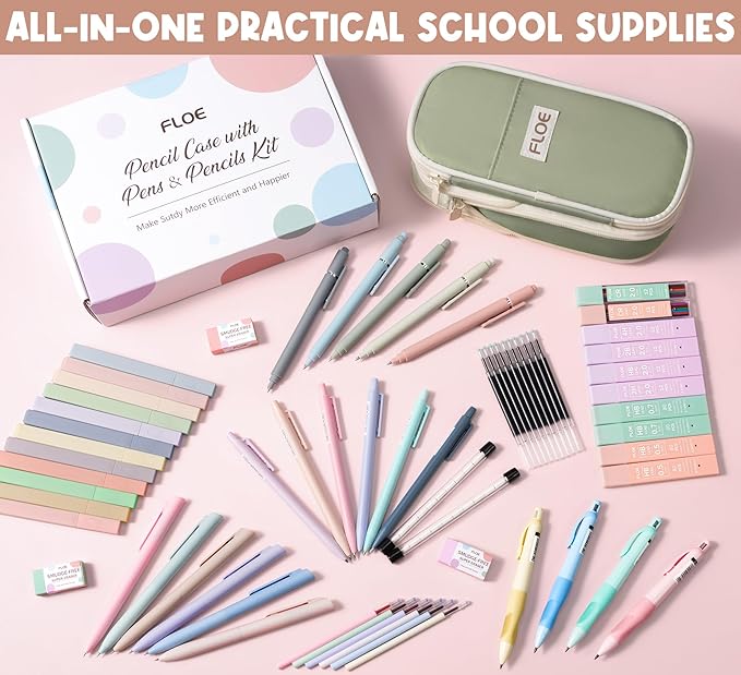 65PCS Aesthetic School Supplies - Image 4