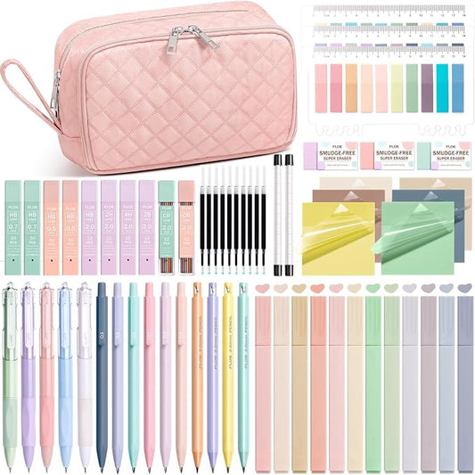 62PCS Aesthetic School Supplies by Unknown