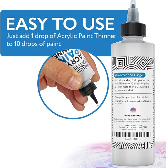 IMPRESA Acrylic Paint Thinner & Mixing Medium - Image 4