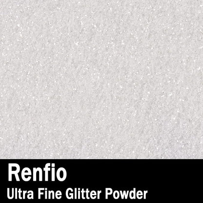 Renfio Ultra Fine Glitter Powder Metallic Resin Glitter 2.11 Oz PET Flakes - Image 2