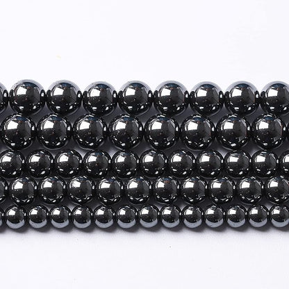 36pcs 12mm AAA Black Hematite Beads Crystal Energy Stone Healing Power Natural by NaturalStoneBeads