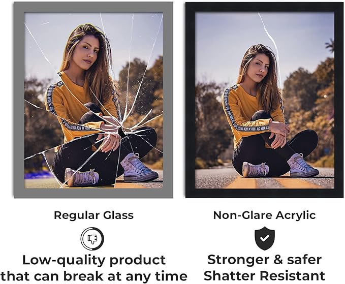 Non-Glare Acrylic Replacement for 11.5x17.5 Picture Frame, Replacement - Image 4