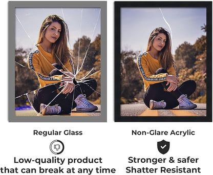 Non-Glare Acrylic Replacement for 7x11 Picture Frame, Replacement Plexiglass - Image 4