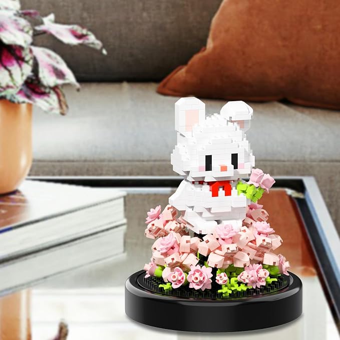 Artificial Flower Animal Toy Building Set - Image 5