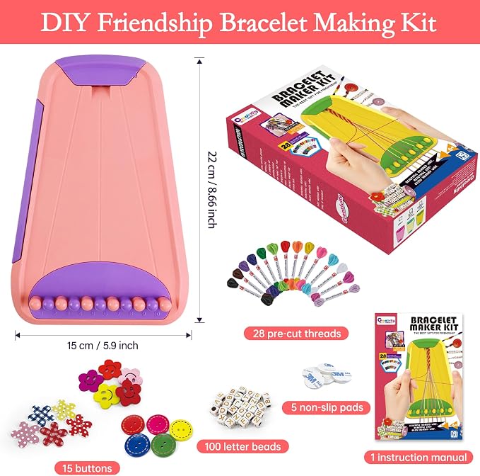 Rdfmy Friendship Bracelet Making Kit - Image 4