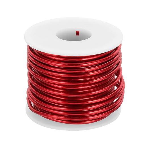 MECCANIXITY 9 Gauge Anodized Aluminum Craft Wire Bendable Bonsai Training Wire by MECCANIXITY