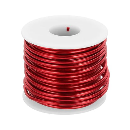 MECCANIXITY 9 Gauge Anodized Aluminum Craft Wire Bendable Bonsai Training Wire by MECCANIXITY
