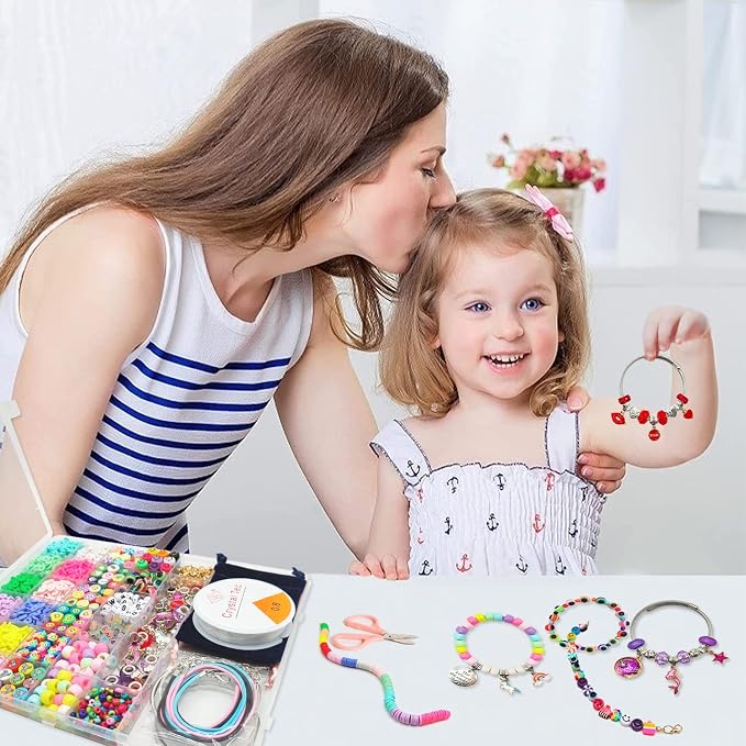 leitait Girls Toys Bracelet Making Kit - Image 2