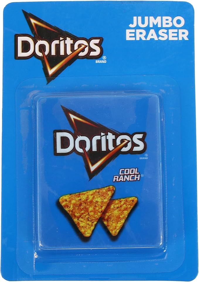 Doritos Cute School Supplies Eraser, Fun Pencil Eraser by ABGAccessories