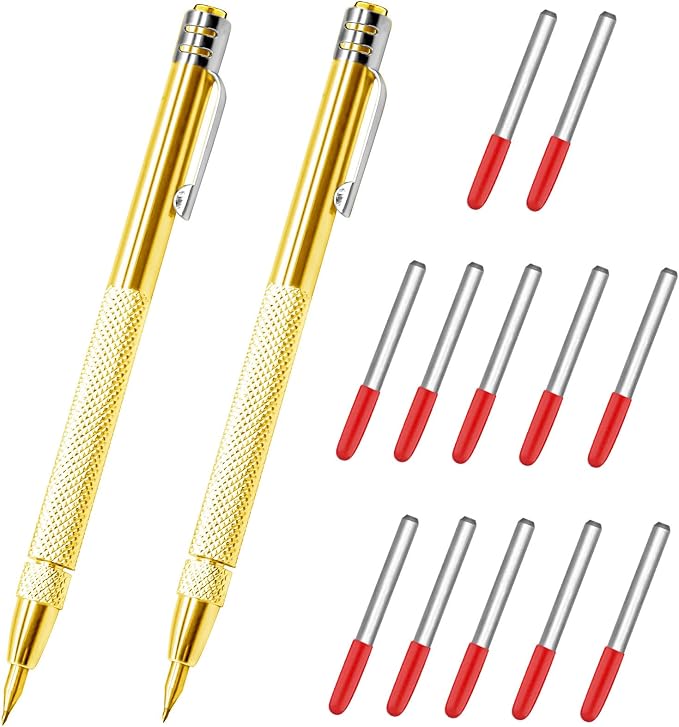 2 Pcs Tungsten Carbide Tip Scriber by HINGTAI