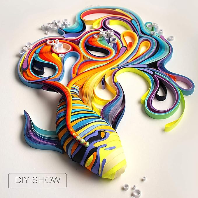 Quilling Kits - Quilling Tools Supplies, Paper Crimper, Quilling Paper Strips - Image 7