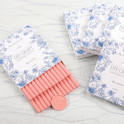 Flamingo Pink Wax Seal Sticks - Image 3