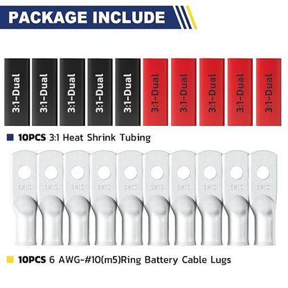 haisstronica 10pcs 6 AWG - Image 4