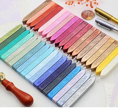 12Pcs Wax Sealing Sticks with Wicks, Decoration - Image 8