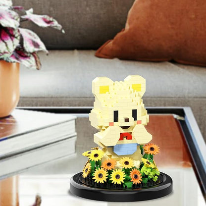 Artificial Flower Animal Toy Building Set - Image 5