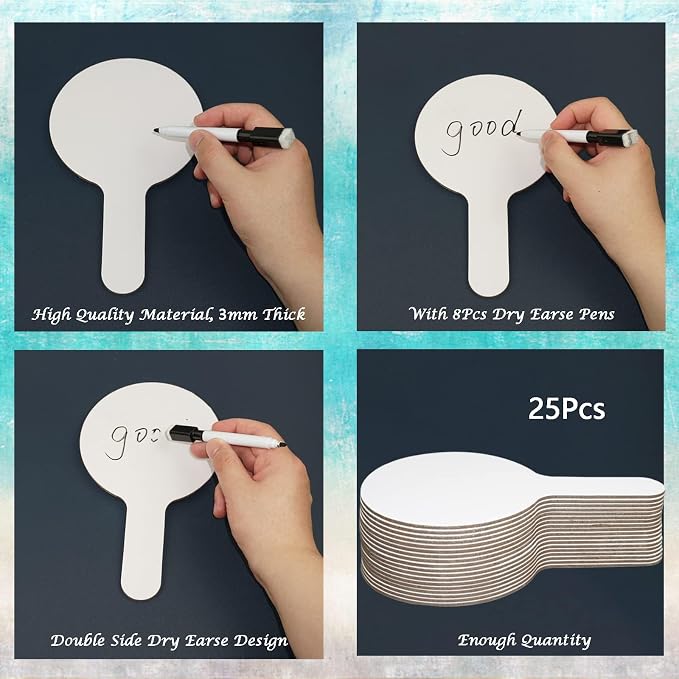 33Pcs Dry Erase Answer Paddles - Image 6