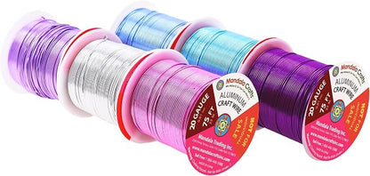 Mandala Crafts 20 Gauge Anodized Aluminum Craft Wire - Image 2