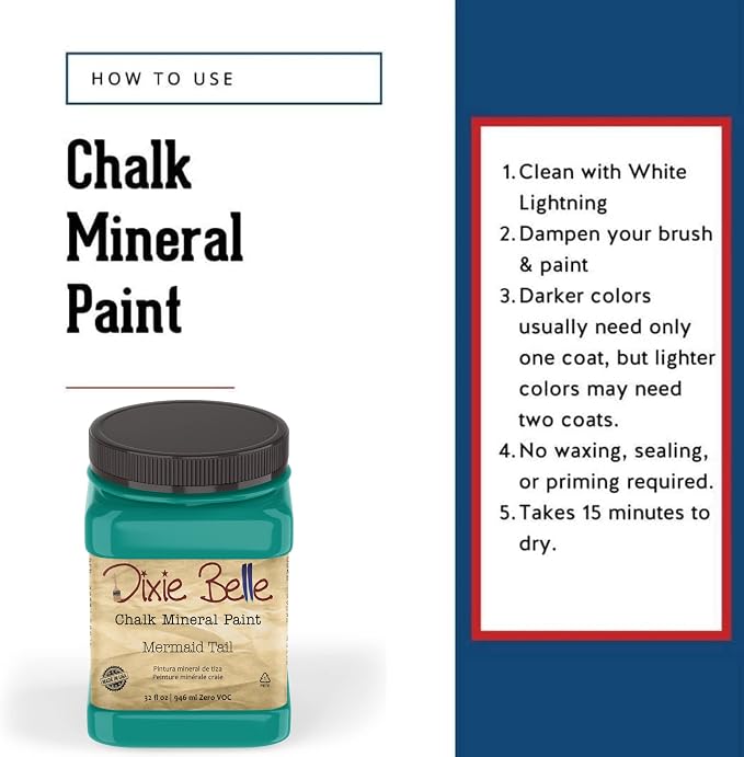 Dixie Belle Paint Company Chalk Finish Furniture Paint - Image 3