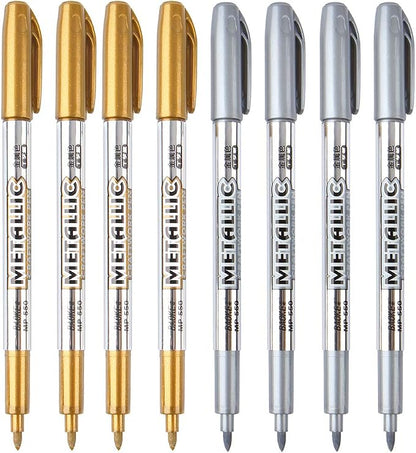 MYARTOOL Metallic Marker Pens, Gift Card Making, Scrapbooking, DIY Photo Album by MYARTOOL