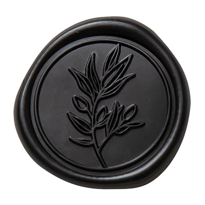 PONATIA Black Wax Seal Stickers by ponatia