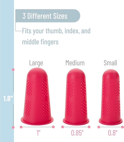 Mr. Pen- Hot Glue Gun Finger Protectors, Silicone Finger Protectors, Rubber - Image 3