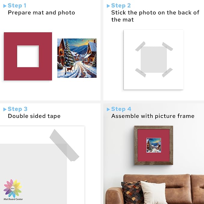 Mat Board Center, 8X8 Mix Color Mats - Image 7