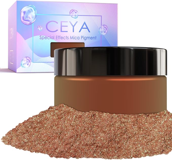 Ceya Highly Chameleon Mica Powder, 1.8oz/ 50g Fire Phoenix Chrome Powder by CEYA