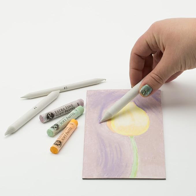 Creative Mark Art Set: Charcoal Pencils Solid Double-Ended Blending Stumps - Image 4