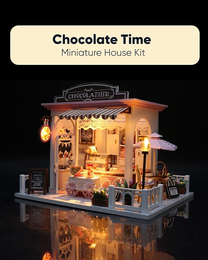 Miniature House Kit, Miniature Dollhouse - Image 5