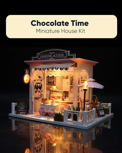Miniature House Kit, Miniature Dollhouse - Image 5
