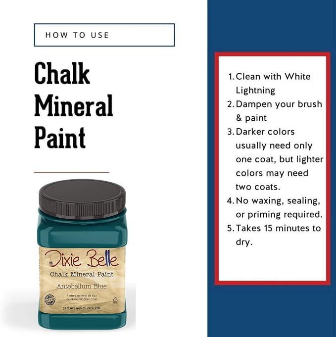 Dixie Belle Paint Company Chalk Finish Furniture Paint - Image 3