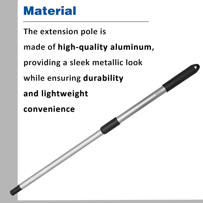 CHILI Extension Pole with 2-Section, 1.46 to 2.29 ft, Telescoping Pole with - Image 3