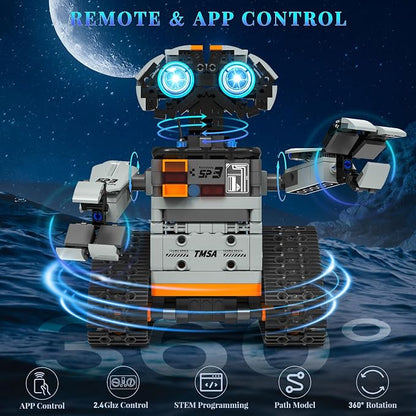 5in1 STEM Robot Building Kit for Kids 6-14+, APP & Remote Control STEM Robot - Image 3