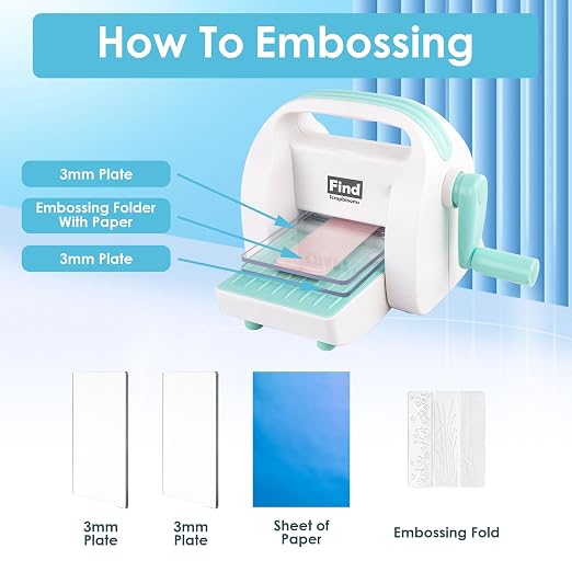 Mini Die Cutting Machine, 3 inch Embossing Machine - Image 5