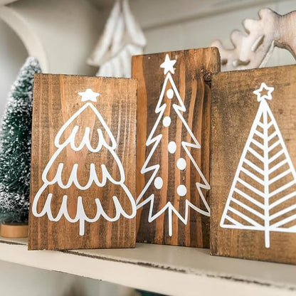 Christmas Stencils for Crafts Reusable Christmas Doormat Stencils Xmas Holiday - Image 8