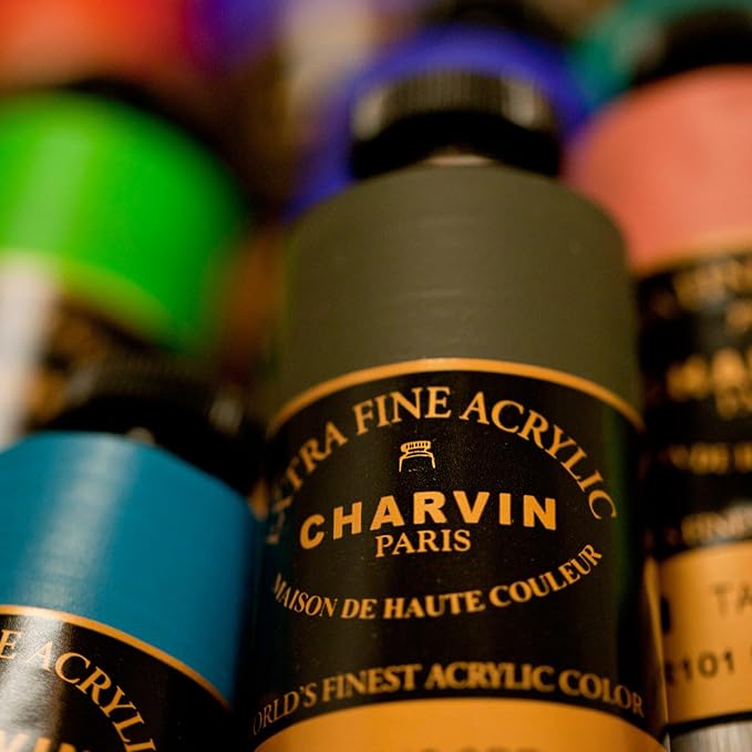 Charvin Extra Fine Professional Acrylic Paint - Image 5