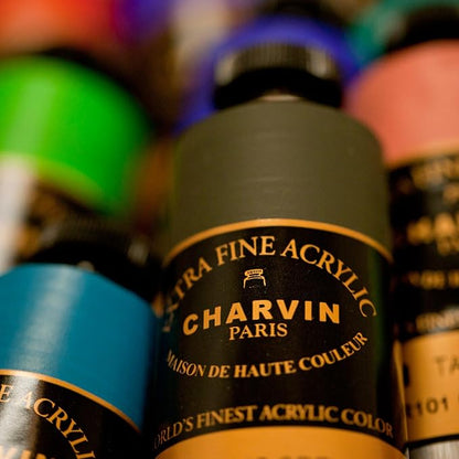 Charvin Extra Fine Professional Artist Acrylic Paint Colors, Nature Themed Hues - Image 5