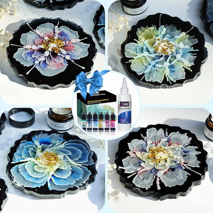 LET'S RESIN Ocean White Epoxy Resin Pigment 167g/5.89oz, High Concentrated Paste - Image 4