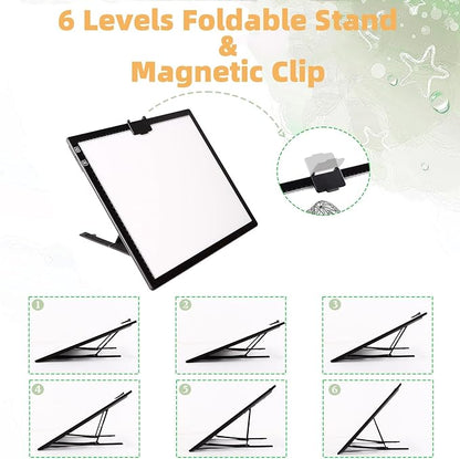 HIUKCOLED Rechargeable A3 Light Pad - Image 2