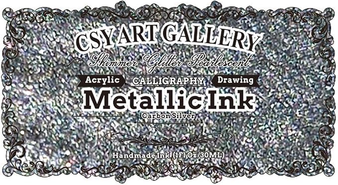 CSY Art Gallery Metallic Acrylic Paint Ink-Alcohol Inks -Crafts Paints - Image 2