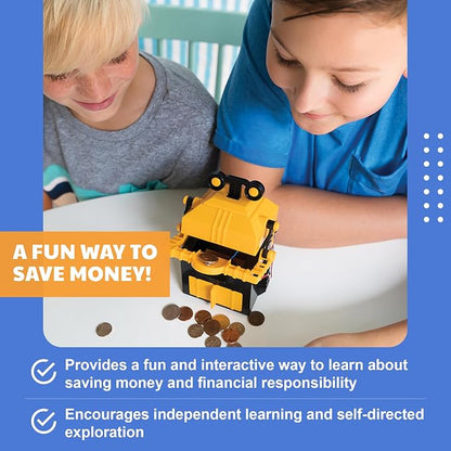 KidzRobotix - Money Bank Robot - Build a Piggy Bank - Image 8