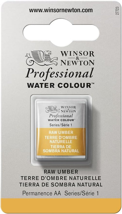 Winsor & Newton Professional Watercolor, Half Pan, Raw Umber by WinsorNewton