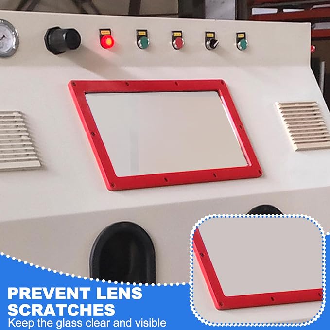 24 Pack Abrasive Blasting Cabinet Lens Cover - Image 5
