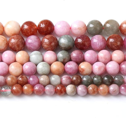 36pcs 10mm Natural Alashan Rainbow Agate Stone Beads by NaturalStoneBeads