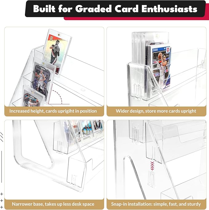 Trading Card Display Stand, Vertical Holder - Image 5