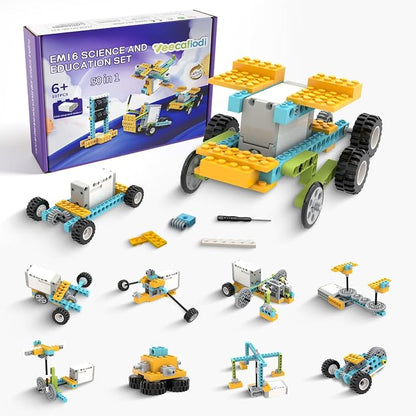 50-in-1 STEM Building Toys for Kids Aged 6-12: 50 Models Science Educational by Veecafiodi