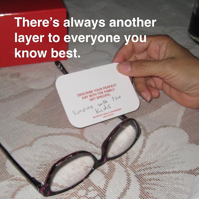 WE'RE NOT REALLY STRANGERS Family Edition Card Game - Image 6