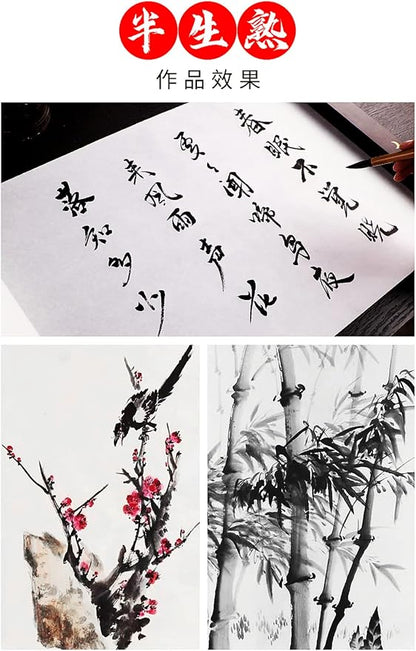 MEGREZ Roll Pack Thicken Calligraphy Xuan Paper - Image 2