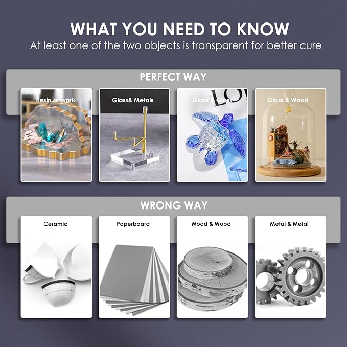 100g UV Resin for Bonding, Akisey UV Glue for Repairing Glass, Resin Decoration - Image 5