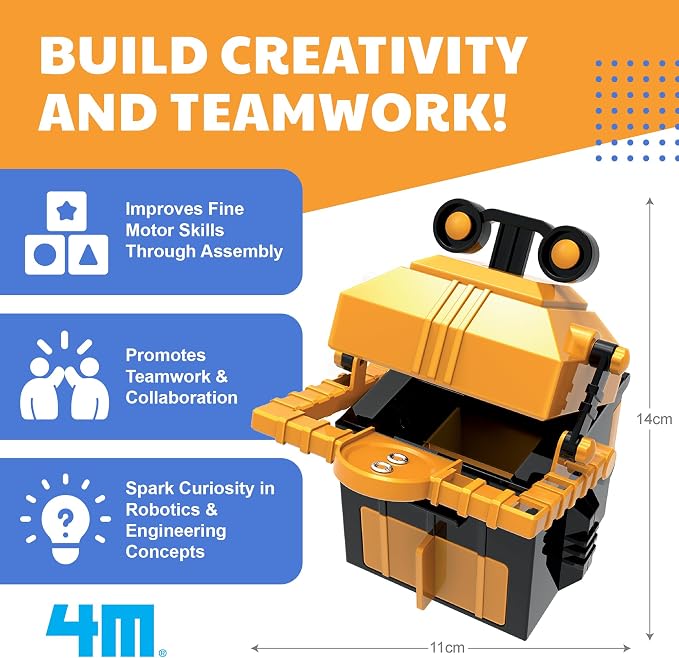 KidzRobotix - Money Bank Robot - Build a Piggy Bank - Image 9